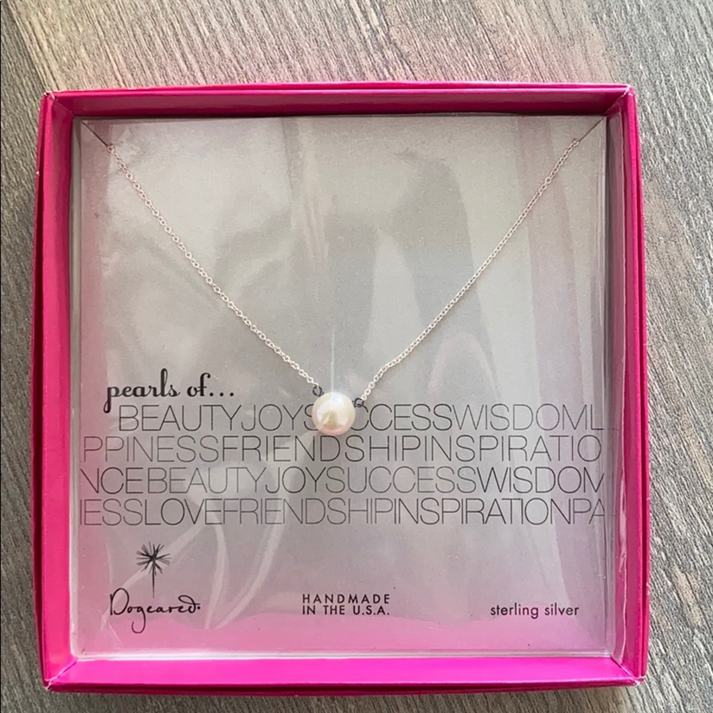 Dogeared Pearl Necklace